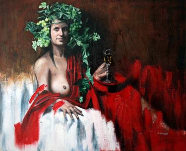 Original Figurative Women Paintings by Philippe Jacquot