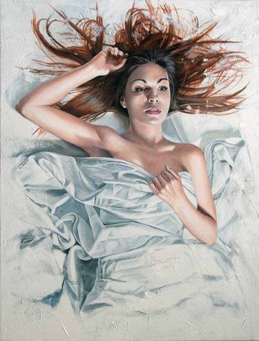 Original Figurative Women Paintings by Philippe Jacquot