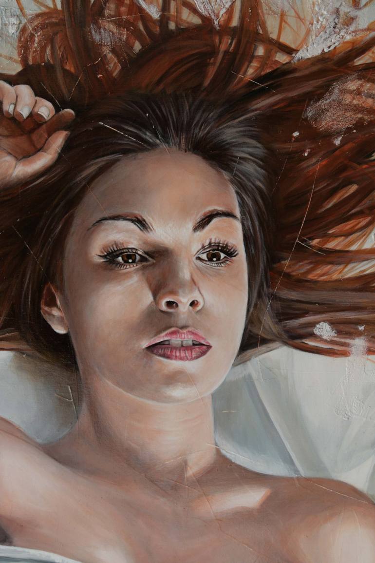 Original Figurative Women Painting by Philippe Jacquot