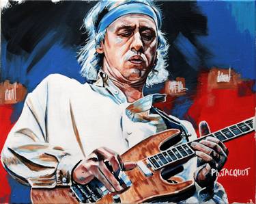 Original Figurative Music Paintings by Philippe Jacquot