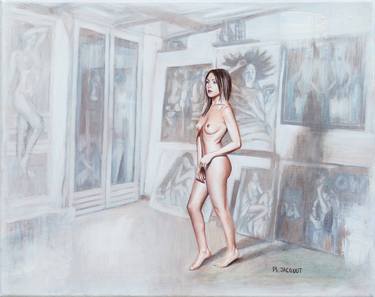 Original Nude Paintings by Philippe Jacquot