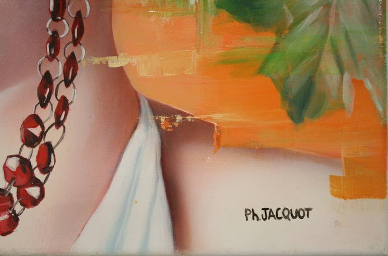 Original Figurative Women Painting by Philippe Jacquot