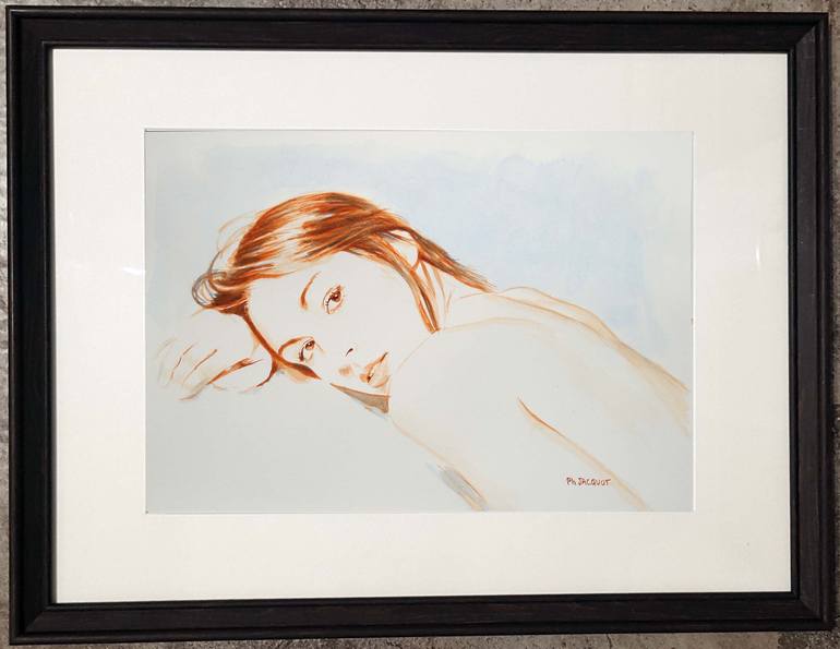 Original Figurative Women Painting by Philippe Jacquot