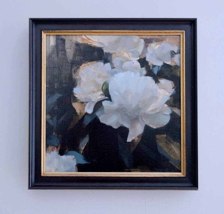 Original Floral Painting by Mike Ryczek