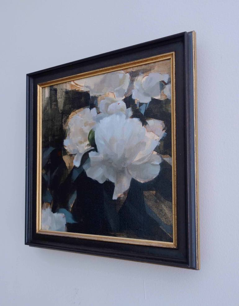 Original Floral Painting by Mike Ryczek