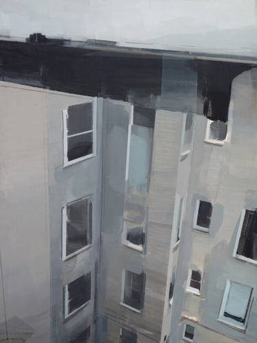 Original Impressionism Architecture Paintings by Mike Ryczek