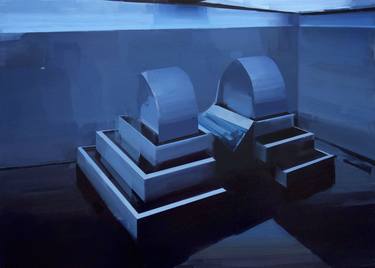 Print of Conceptual Interiors Paintings by Mike Ryczek