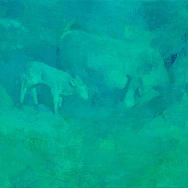 Print of Abstract Animal Paintings by Mike Ryczek