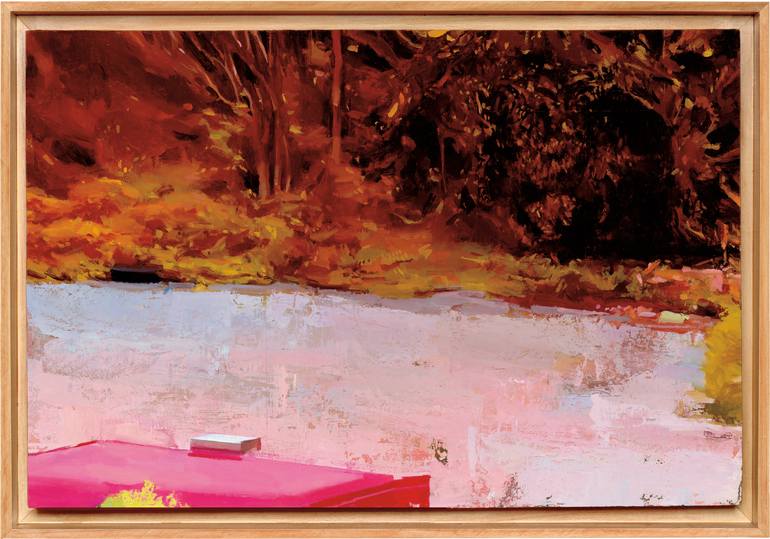 Original Abstract Expressionism Nature Painting by Mike Ryczek