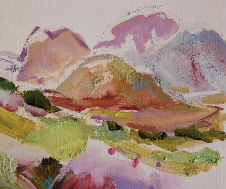 Original Landscape Painting by polly Bagnall