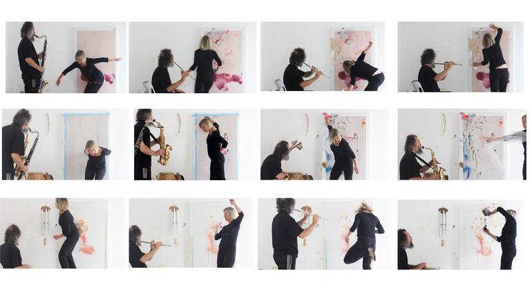 Original Abstract Expressionism Abstract Painting by Polly Bagnall