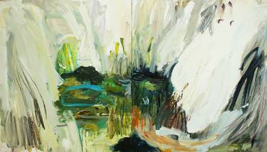 Print of Abstract Landscape Paintings by polly Bagnall