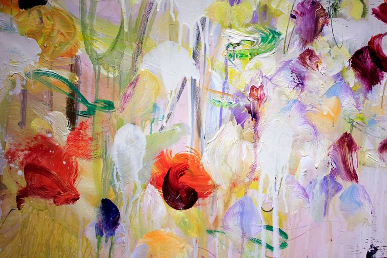 Original Abstract Expressionism Abstract Painting by Polly Bagnall