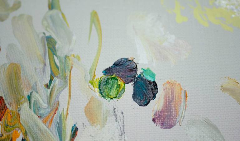 Original Abstract Expressionism Abstract Painting by Polly Bagnall