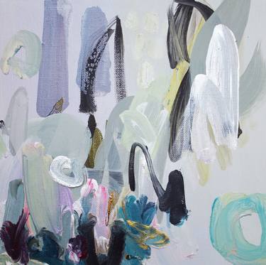 Original Abstract Expressionism Abstract Paintings by polly Bagnall