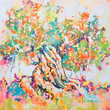 Original Tree Paintings by Marta Zawadzka