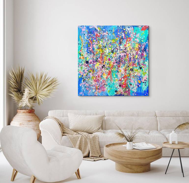 Original Contemporary Abstract Painting by Marta Zawadzka