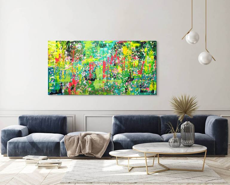 Original Contemporary Abstract Painting by Marta Zawadzka