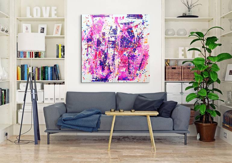 Original Contemporary Abstract Painting by Marta Zawadzka