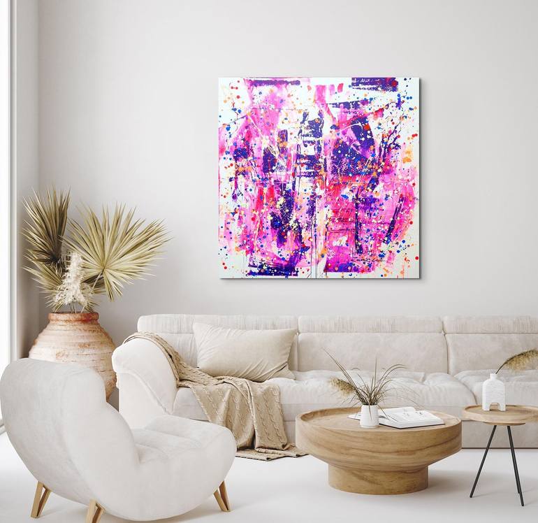 Original Abstract Painting by Marta Zawadzka