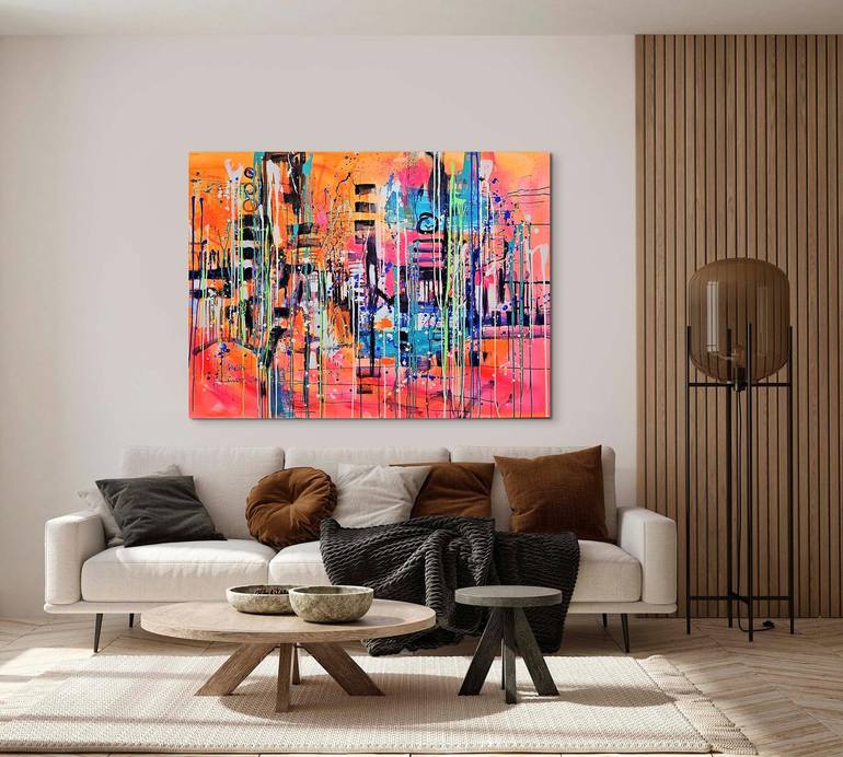 Original Contemporary Abstract Painting by Marta Zawadzka