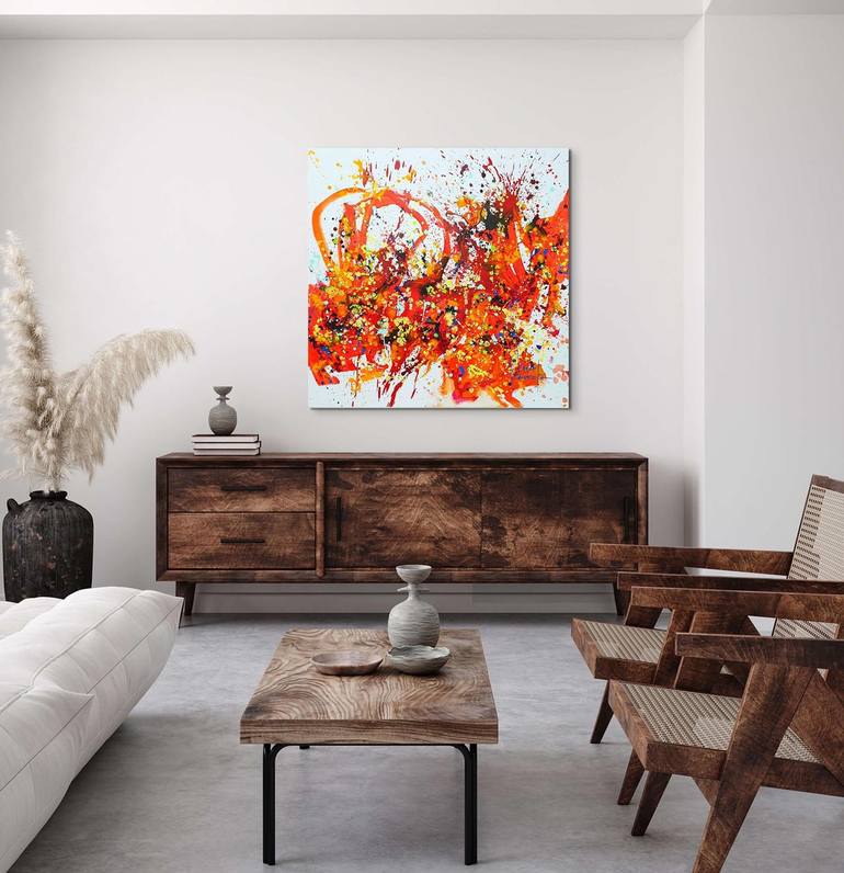 Original Contemporary Abstract Painting by Marta Zawadzka