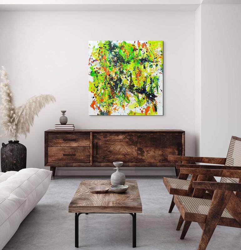 Original Contemporary Abstract Painting by Marta Zawadzka