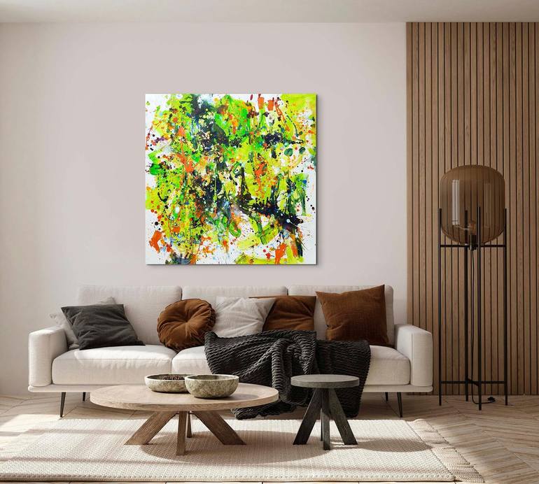 Original Abstract Painting by Marta Zawadzka