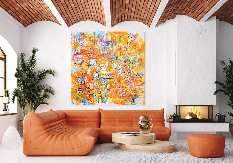 Original Contemporary Abstract Painting by Marta Zawadzka