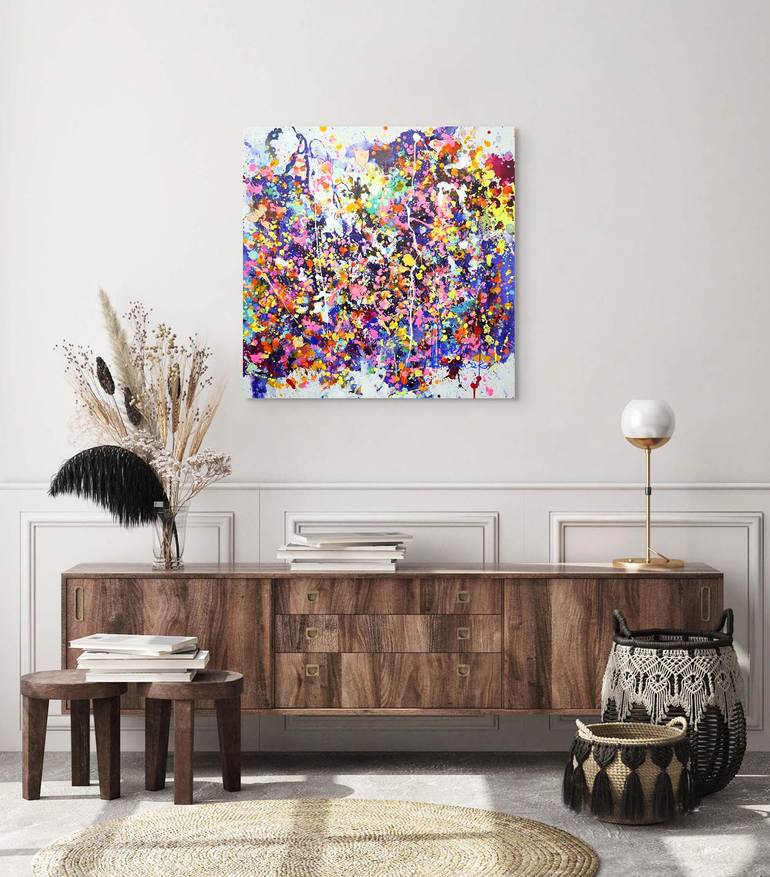 Original Contemporary Abstract Painting by Marta Zawadzka