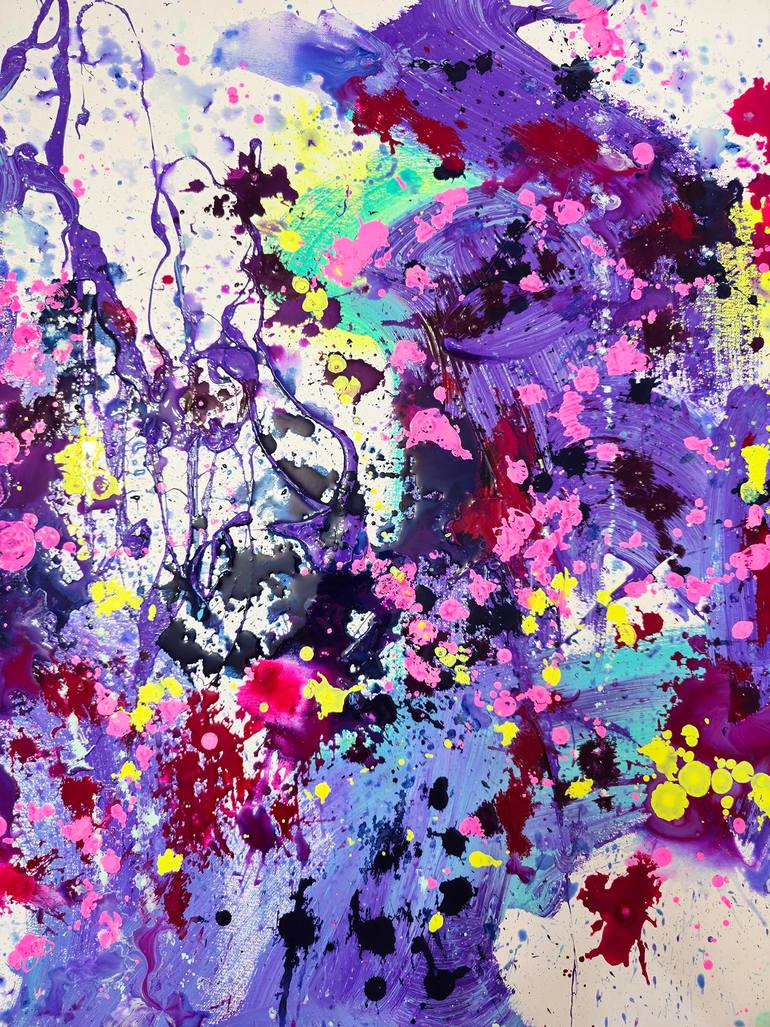 Original Contemporary Abstract Painting by Marta Zawadzka