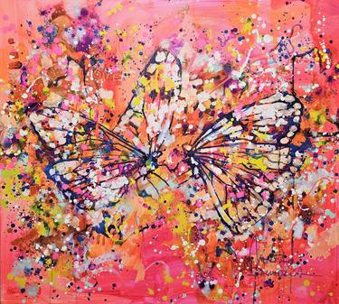 Original Abstract Nature Paintings by Marta Zawadzka