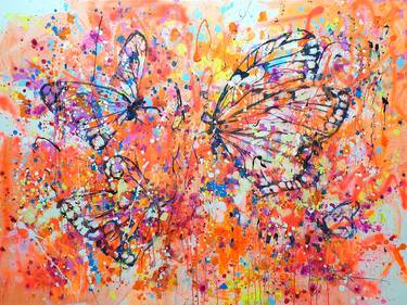 Original Abstract Nature Paintings by Marta Zawadzka