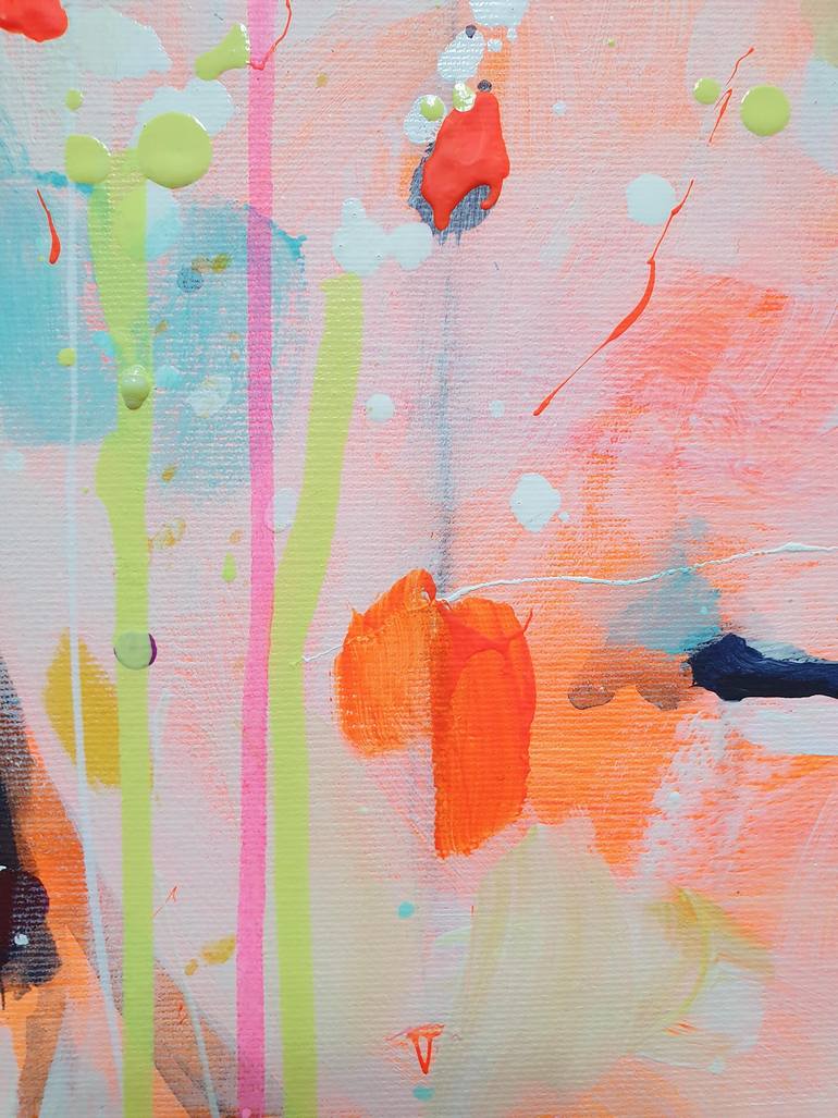 Original Abstract Pop Culture/Celebrity Painting by Marta Zawadzka