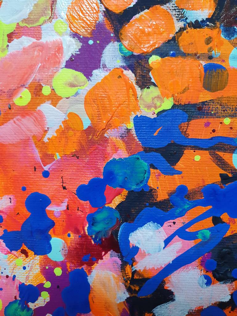 Original Abstract Nature Painting by Marta Zawadzka