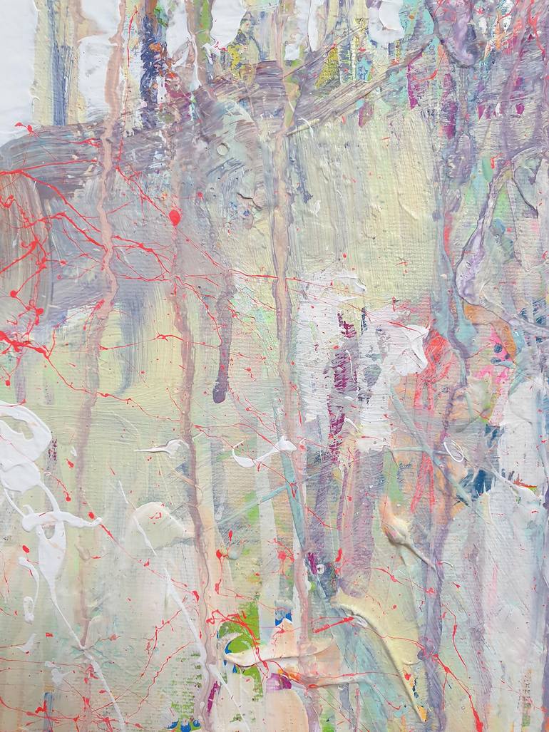 Original Abstract Landscape Painting by Marta Zawadzka