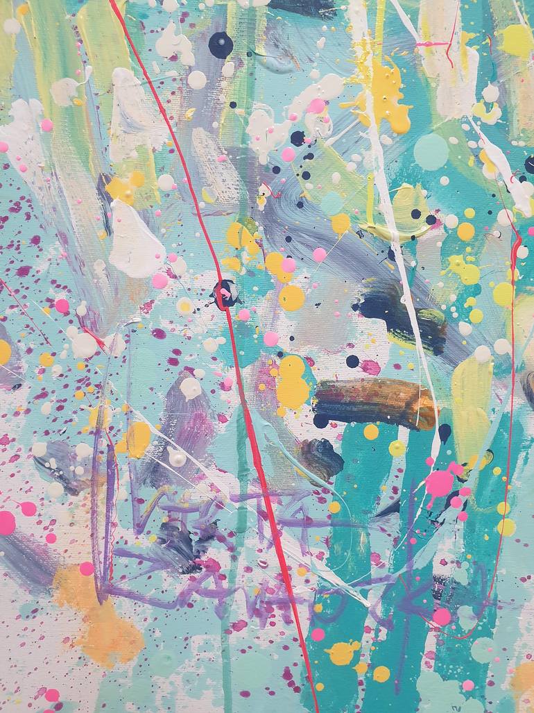 Original Abstract Landscape Painting by Marta Zawadzka