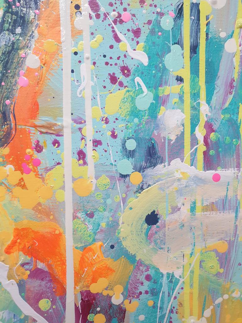 Original Abstract Landscape Painting by Marta Zawadzka