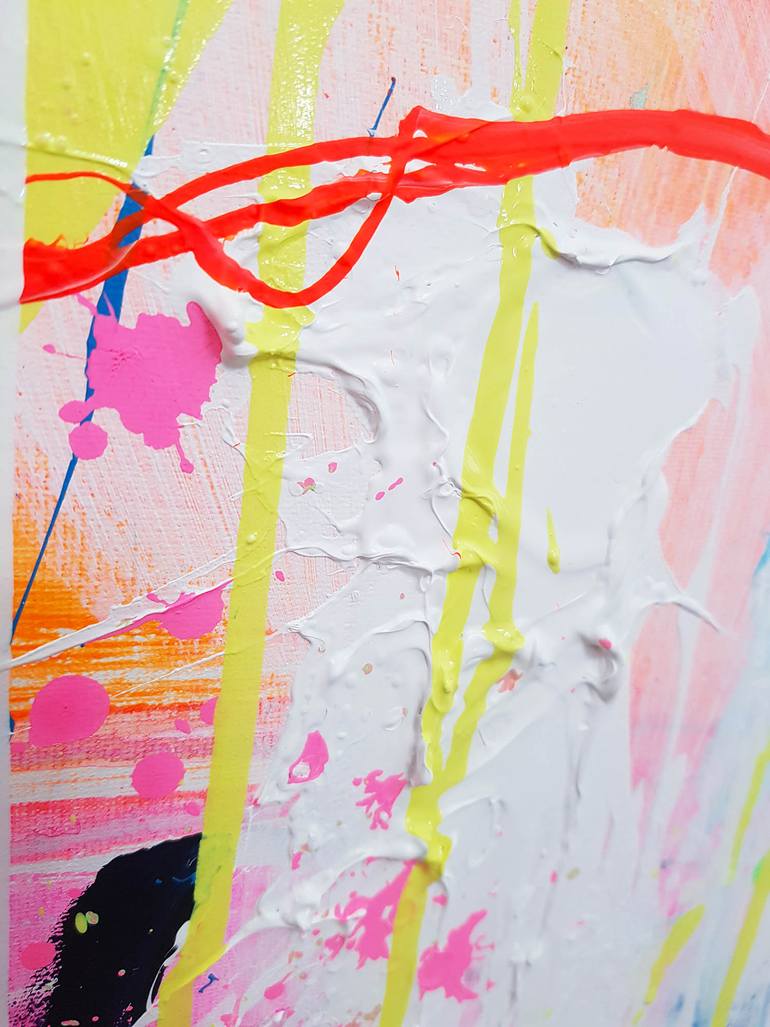 Original Abstract Animal Painting by Marta Zawadzka