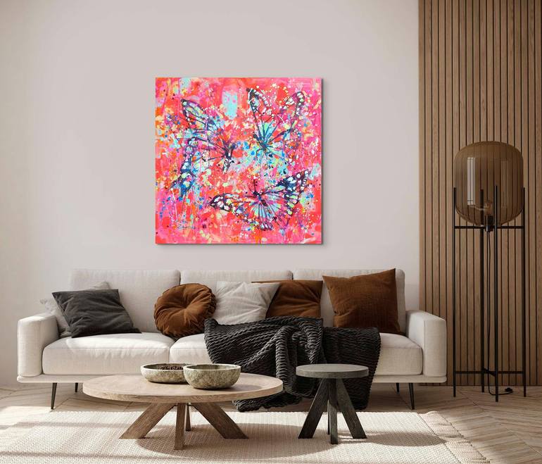 Original Abstract Nature Painting by Marta Zawadzka