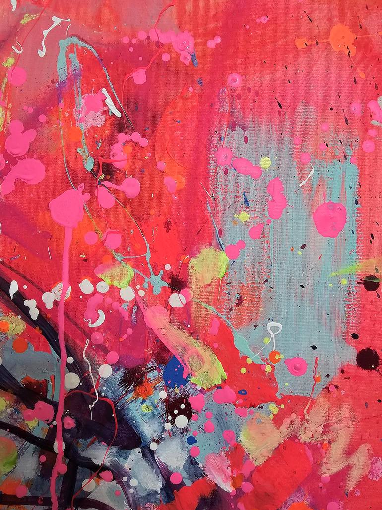 Original Abstract Nature Painting by Marta Zawadzka