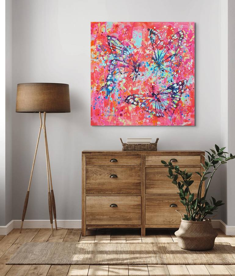 Original Abstract Nature Painting by Marta Zawadzka