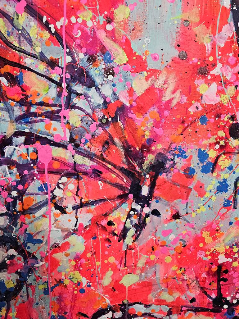 Original Abstract Nature Painting by Marta Zawadzka