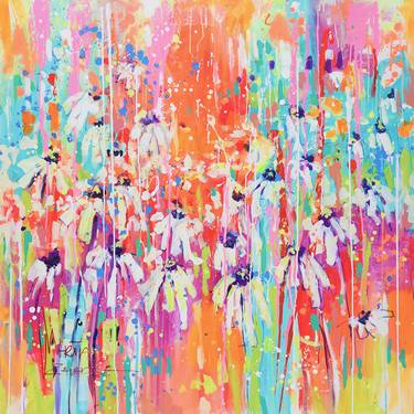Original Abstract Landscape Painting by Marta Zawadzka