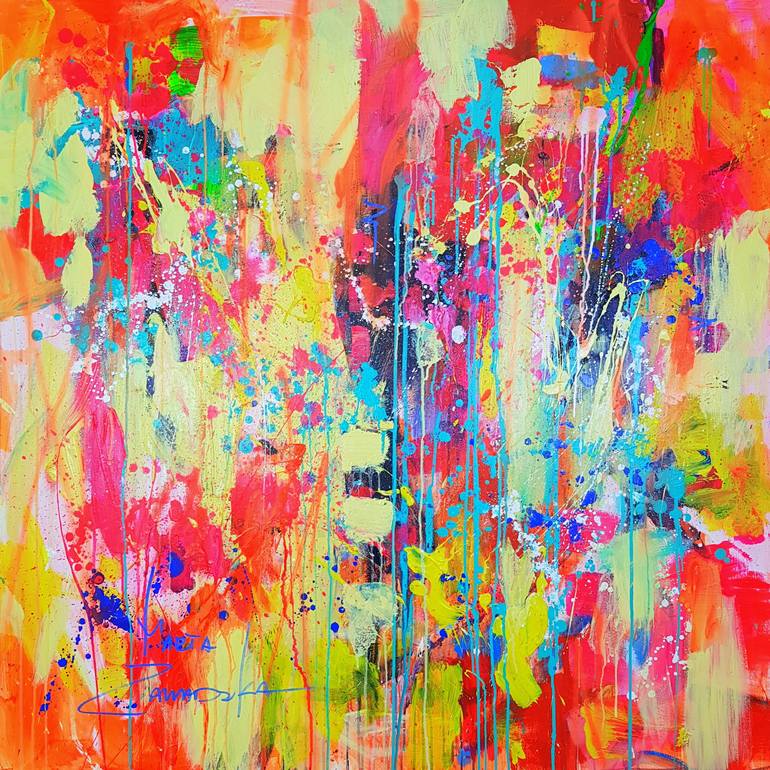 Singapore Painting by Marta Zawadzka | Saatchi Art