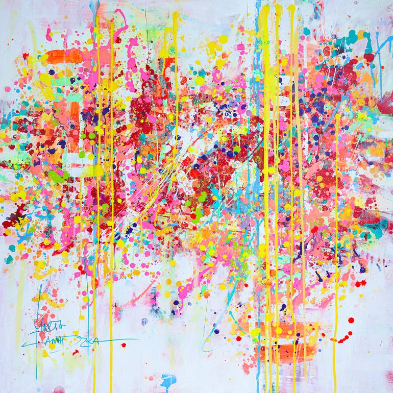 Splash Painting by Marta Zawadzka | Saatchi Art