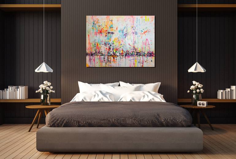 Original Abstract Painting by Marta Zawadzka