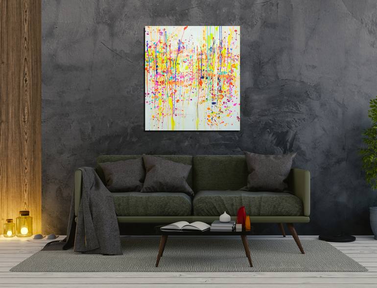 Original Abstract Painting by Marta Zawadzka