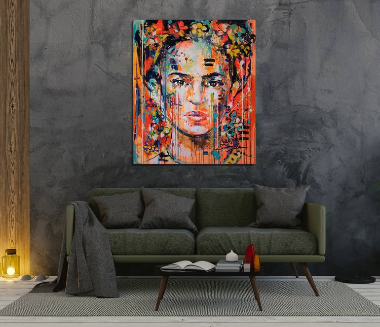 Original Pop Culture/Celebrity Painting by Marta Zawadzka