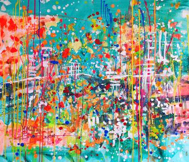 Print of Street Art Abstract Paintings by Marta Zawadzka